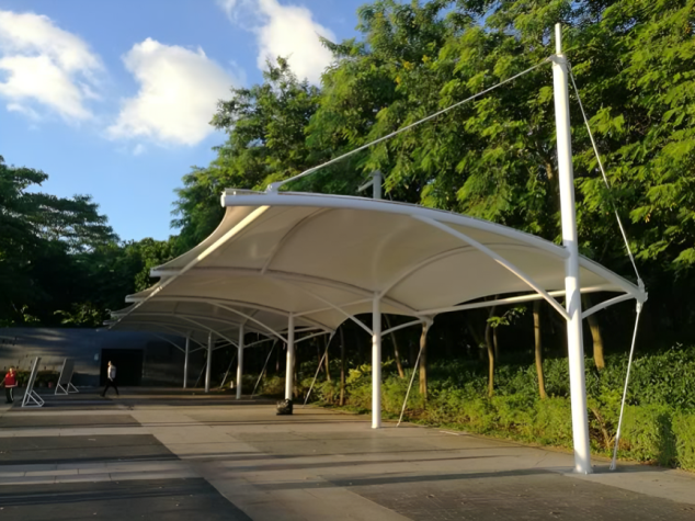 Tensile Car Parking Structure
