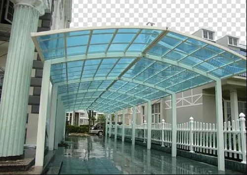 Polycarbonate tensile structure